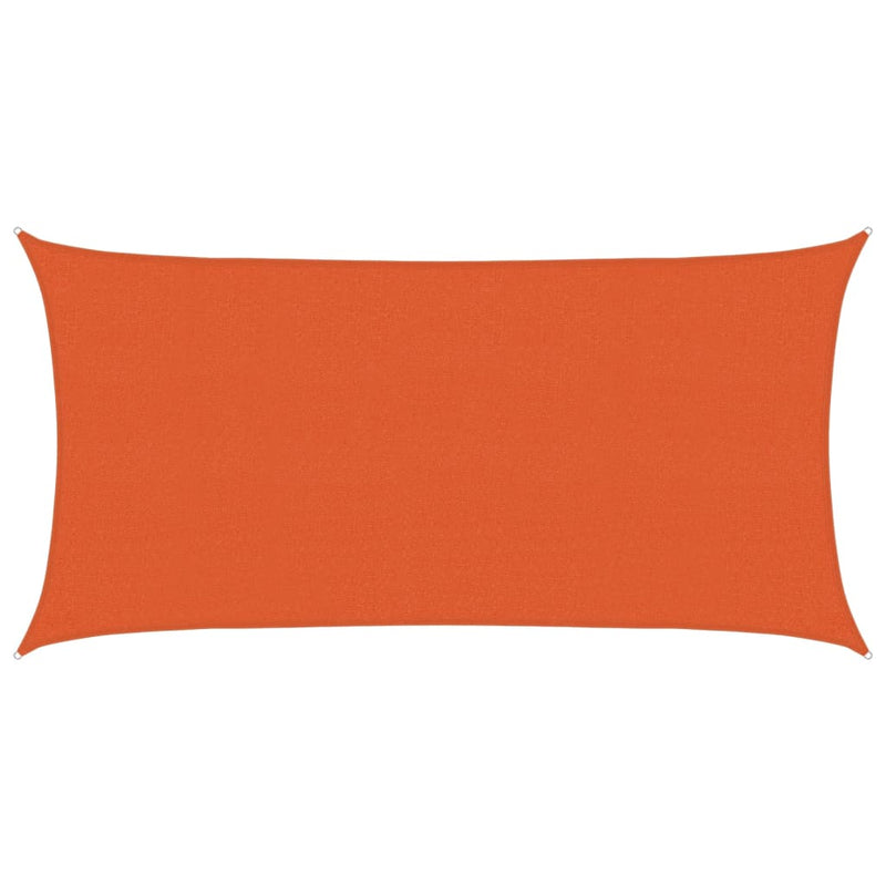 Afbeelding laden in galerijviewer, Vidaxl zonnezeil 160 g m² 2x3,5 m hdpe oranje