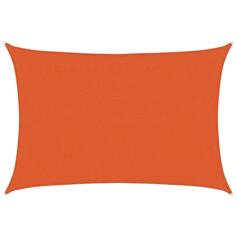 Cargue la imagen en el visor de la galería, Vidaxl zonnezeil 160 g m² 4x6 m hdpe oranje