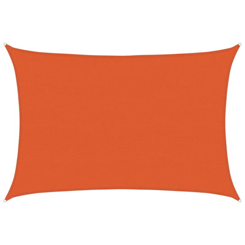 Load image into Gallery viewer, Vidaxl zonnezeil 160 g m² rechthoekig 5x7 m hdpe oranje