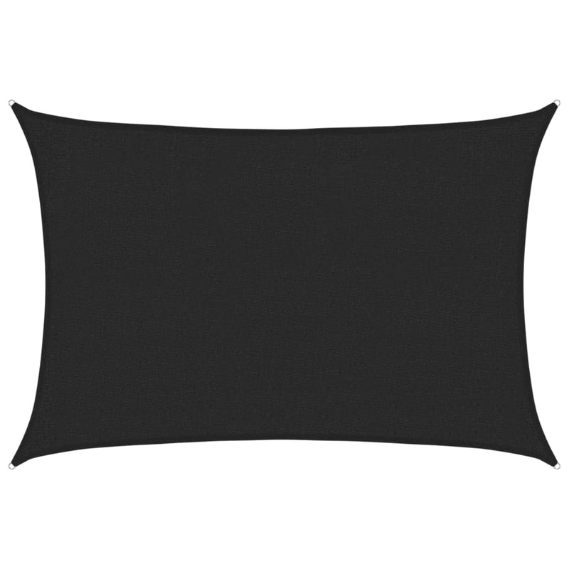 Load image into Gallery viewer, Vidaxl zonnezeil 160 g m² 2x2,5 m hdpe zwart