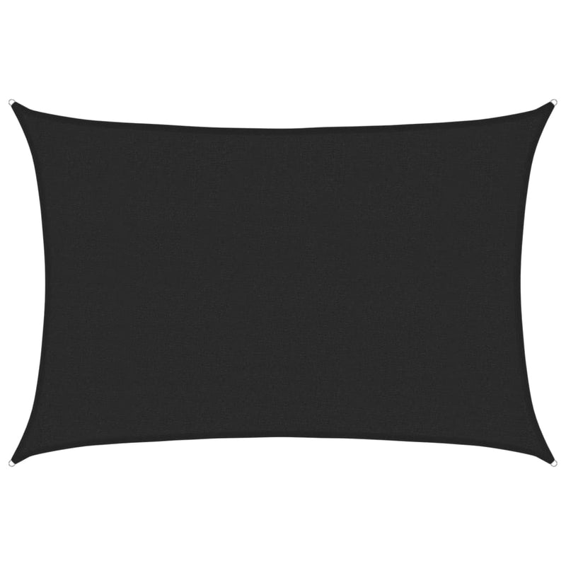 Load image into Gallery viewer, Vidaxl zonnezeil 160 g m² 2,5x3,5 m hdpe zwart