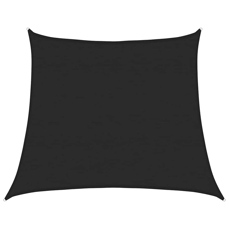 Laden Sie das Bild in Galerie -Viewer, Vidaxl zonnezeil 160 g m² trapezium 4 5x4 m hdpe zwart