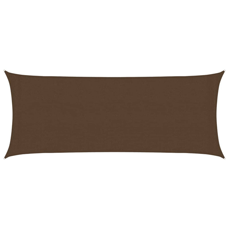 Load image into Gallery viewer, Vidaxl zonnezeil 160 g m² 2x5 m hdpe bruin