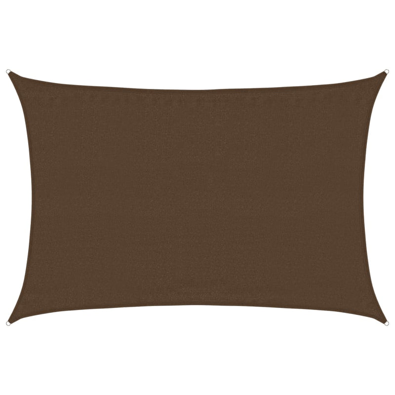 Load image into Gallery viewer, Vidaxl zonnezeil 160 g m² 3,5x5 m hdpe bruin