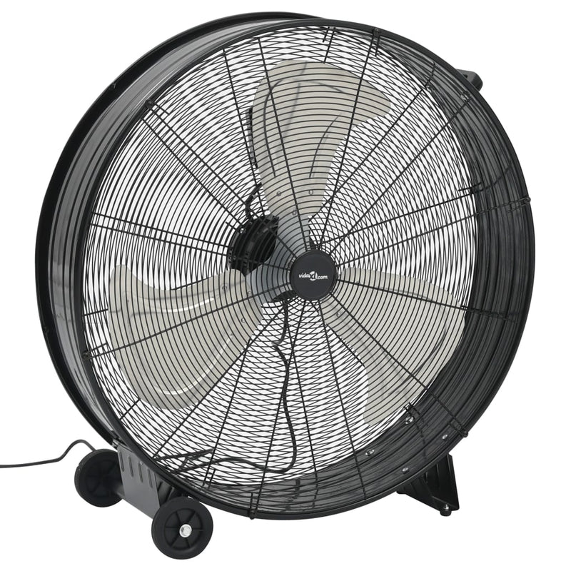 Load image into Gallery viewer, VidaXL Trommelventilator industrieel 240 W 77 cm zwart