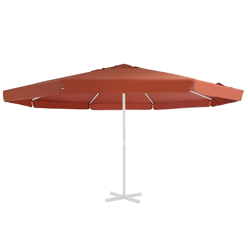 Load image into Gallery viewer, Vidaxl vervangingsdoek voor parasol 500 cm terracottakleurig