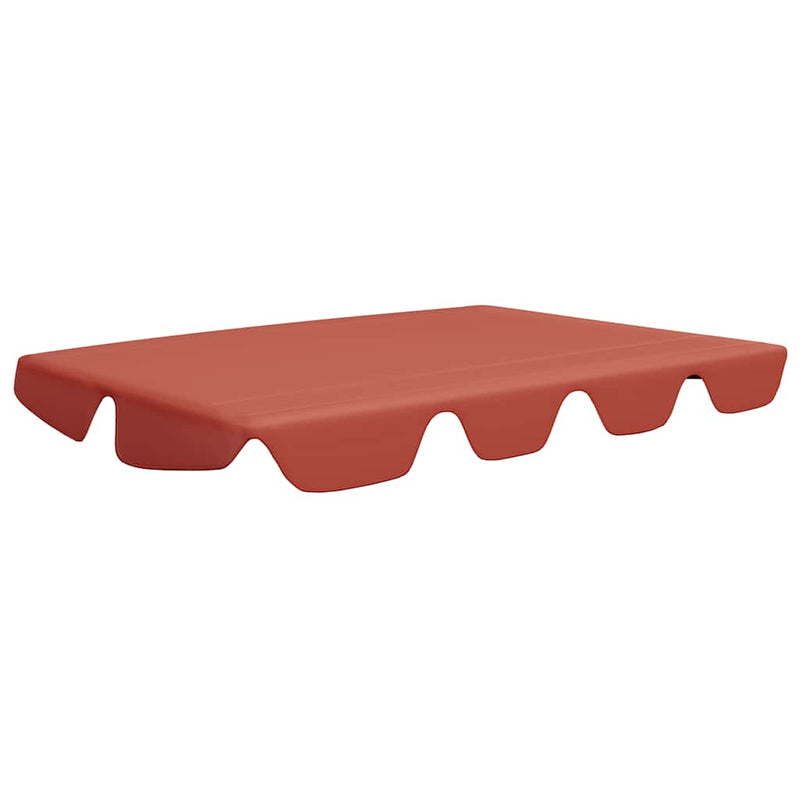 Load image into Gallery viewer, Vidaxl vervangingsluifel schommelbank 188 168x145 110 cm terracotta