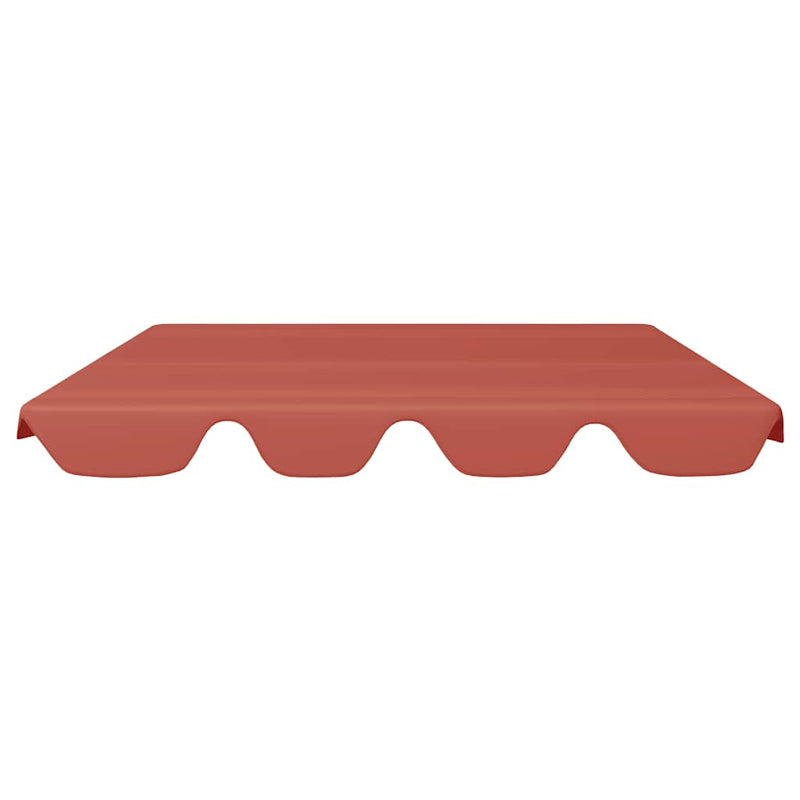 Load image into Gallery viewer, Vidaxl vervangingsluifel schommelbank 188 168x145 110 cm terracotta
