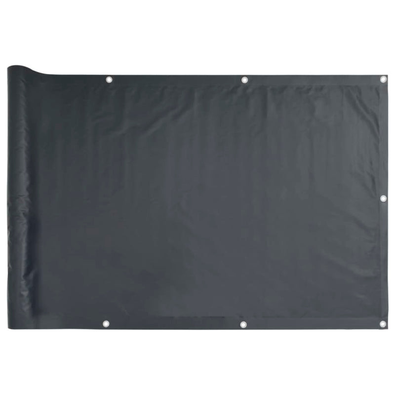 Load image into Gallery viewer, Vidaxl balkonscherm 120x400 cm oxford stof antraciet