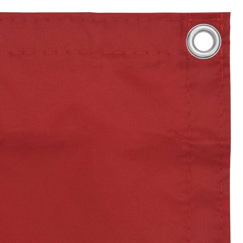 Load image into Gallery viewer, Vidaxl balkonscherm 90x300 cm oxford stof rood