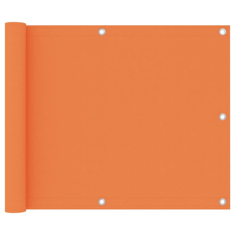 Load image into Gallery viewer, Vidaxl balkonscherm 75x500 cm oxford stof oranje