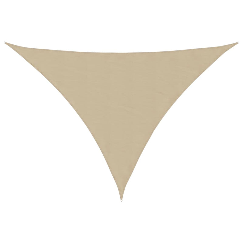 Load image into Gallery viewer, Vidaxl zonnescherm driehoekig 2,5x2,5x3,5 m oxford stof beige
