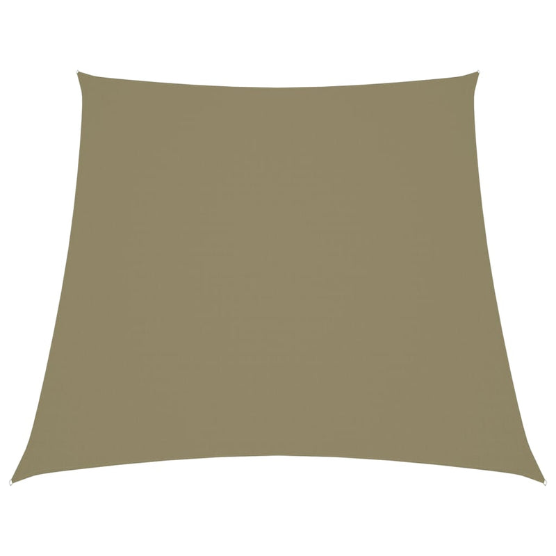 Load image into Gallery viewer, Vidaxl zonnescherm trapezium 4 5x4 m oxford stof beige