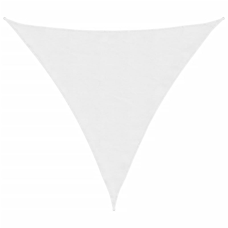 Load image into Gallery viewer, Vidaxl zonnescherm driehoekig 3,6x3,6x3,6 m oxford stof wit