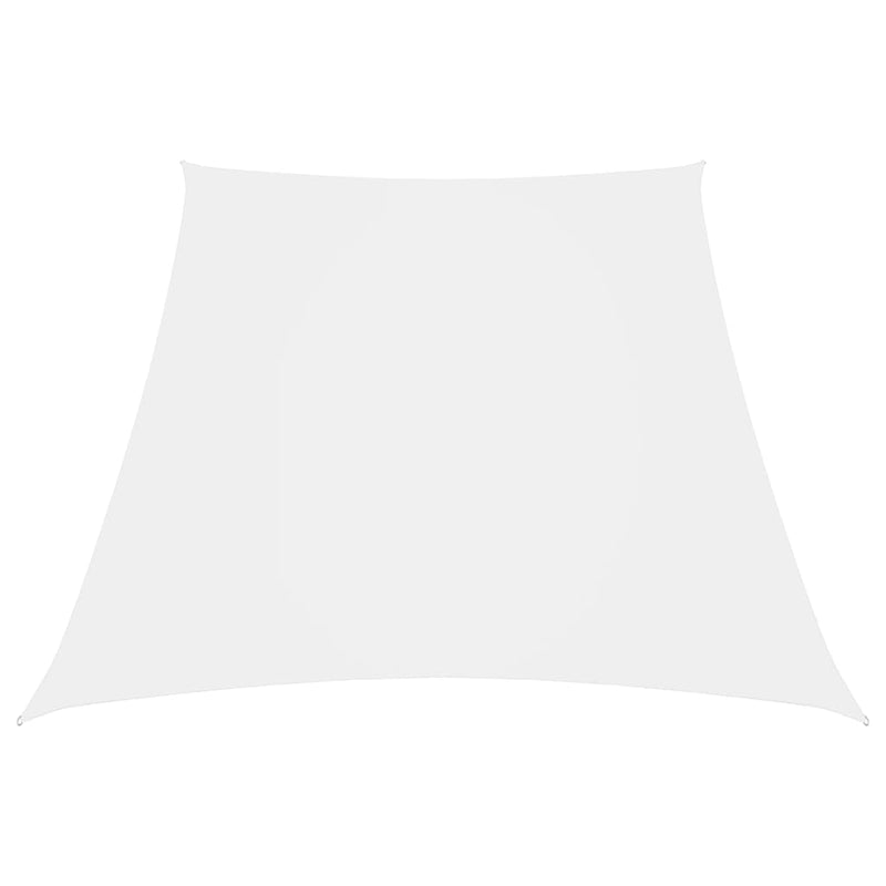 Load image into Gallery viewer, Vidaxl zonnezeil trapezium 3 5x4 m oxford stof wit