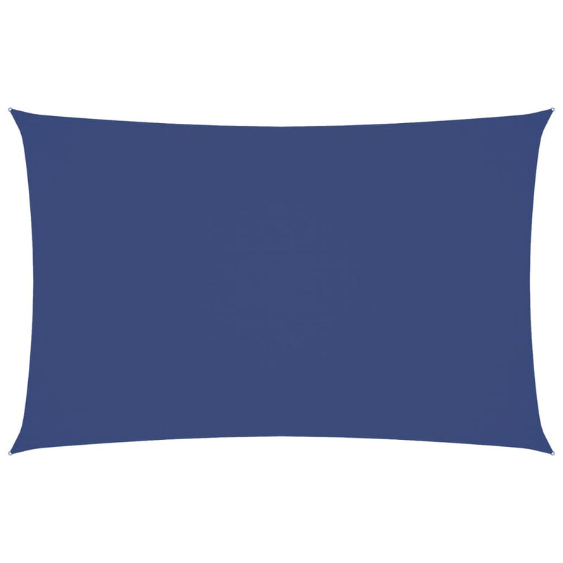 Afbeelding laden in galerijviewer, Vidaxl zonnescherm rechthoekig 2,5x5 m oxford stof blauw