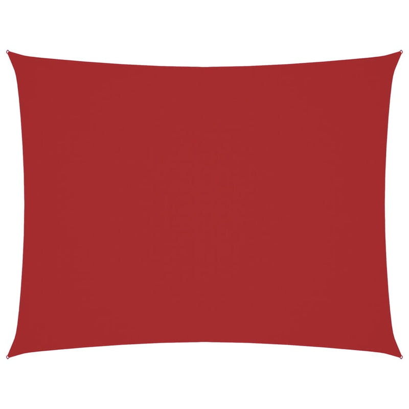 Afbeelding laden in galerijviewer, Vidaxl schaduwdoek rechthoekig 2x3,5 m oxford stof rood