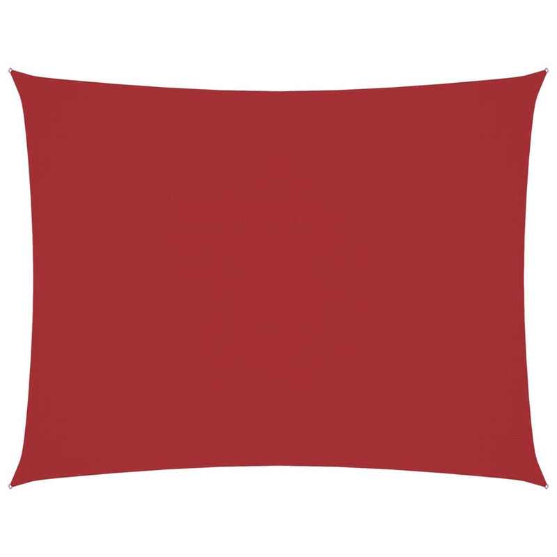 Laden Sie das Bild in Galerie -Viewer, Vidaxl zonnescherm rechthoekig 3x4,5 m oxford stof rood