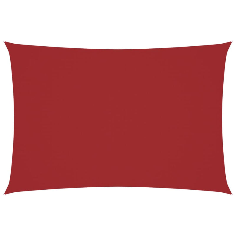 Laden Sie das Bild in Galerie -Viewer, Vidaxl zonnescherm rechthoekig 3x5 m oxford stof rood