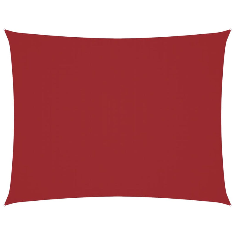 Afbeelding laden in galerijviewer, Vidaxl zonnescherm rechthoekig 5x7 m oxford stof rood