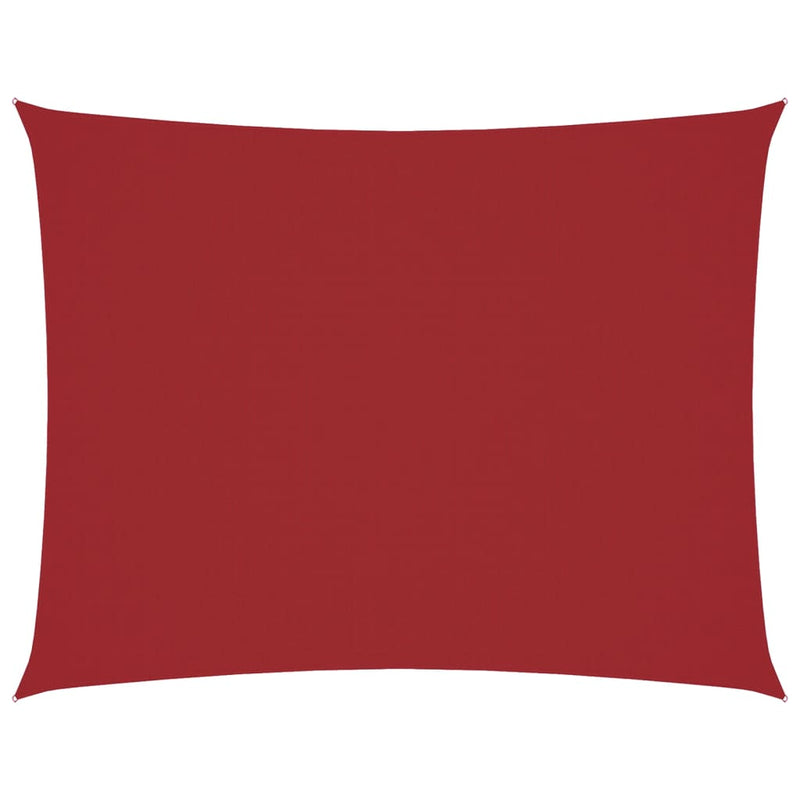 Afbeelding laden in galerijviewer, Vidaxl zonnescherm rechthoekig 6x7 m oxford stof rood