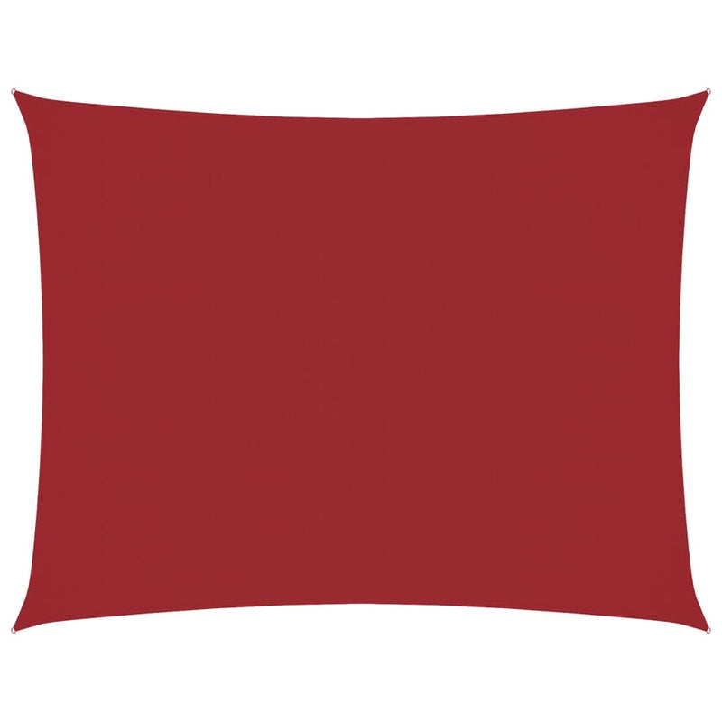 Laden Sie das Bild in Galerie -Viewer, Vidaxl schaduwdoek rechthoekig 6x8 m oxford stof rood
