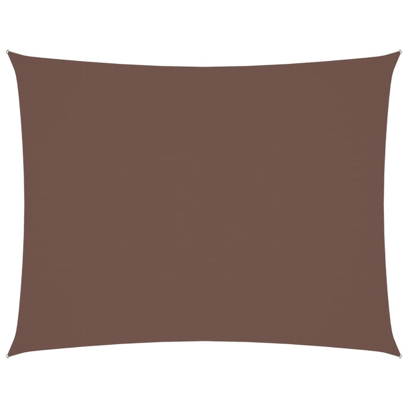 Load image into Gallery viewer, Vidaxl zonnescherm rechthoekig 4x5 m oxford stof bruin