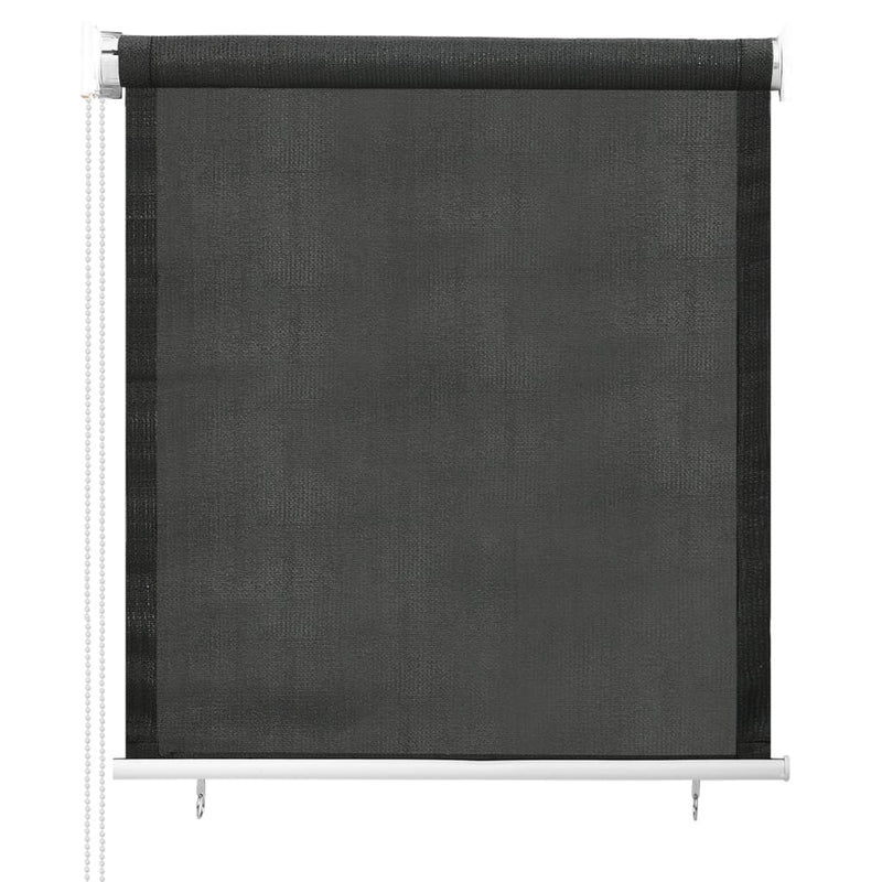 Load image into Gallery viewer, VidaXL Rolgordijn voor buiten 60x140 cm antracietkleurig