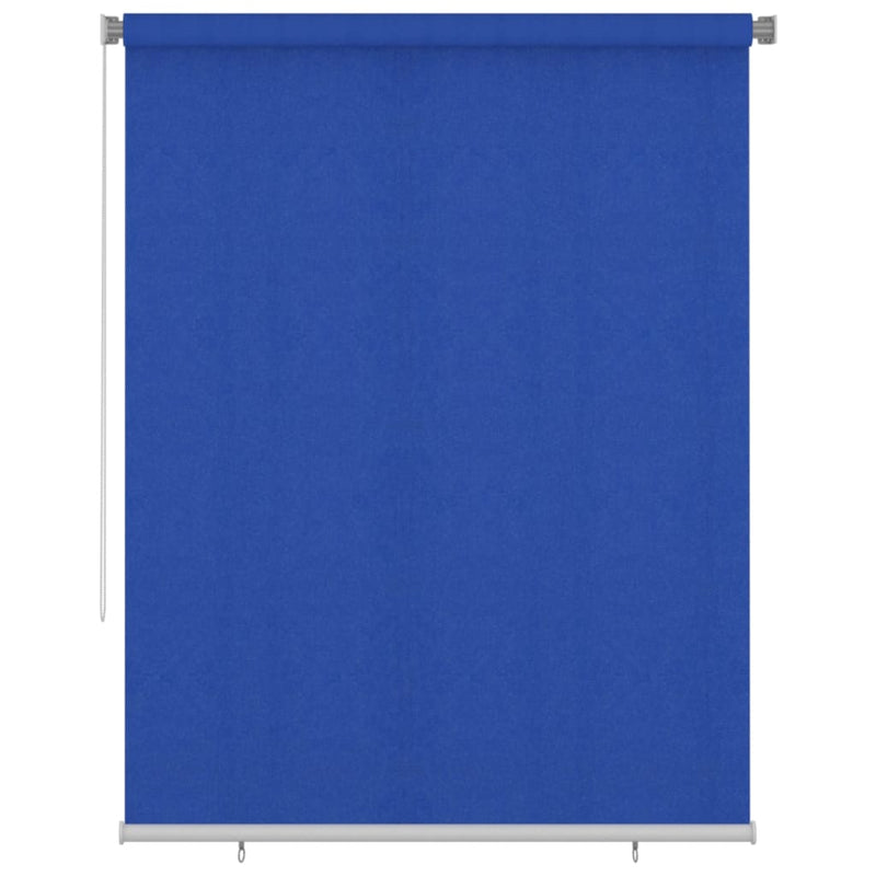 Load image into Gallery viewer, VidaXL Rolgordijn voor buiten 180x230 cm HDPE blauw