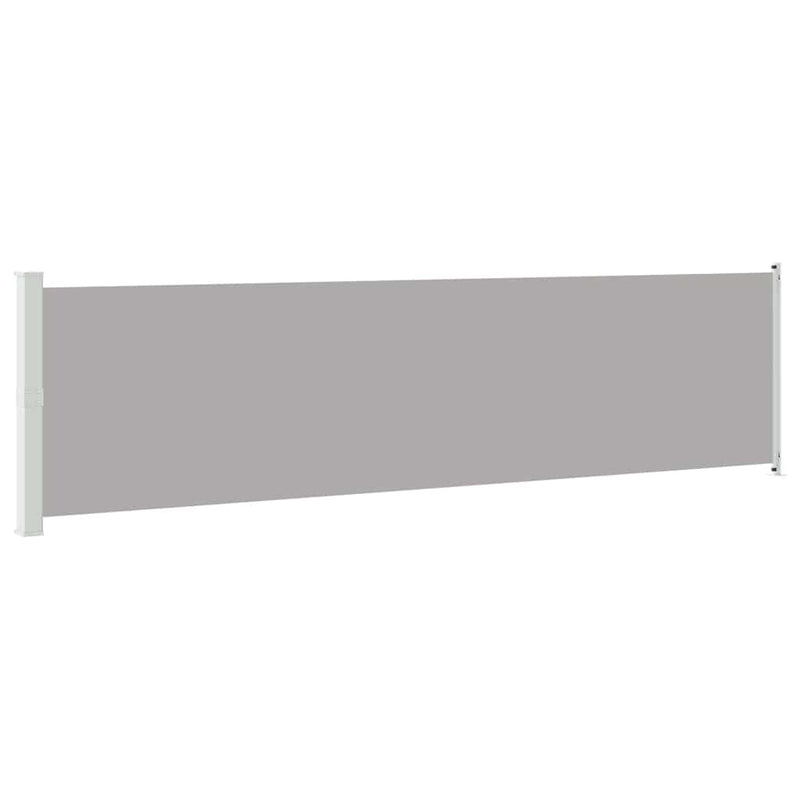 Load image into Gallery viewer, Vidaxl tuinscherm uittrekbaar 600x160 cm grijs