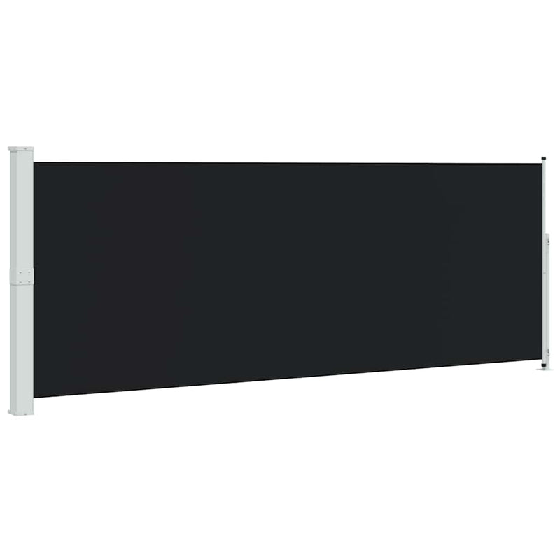 Load image into Gallery viewer, Vidaxl tuinscherm uittrekbaar 180x500 cm zwart