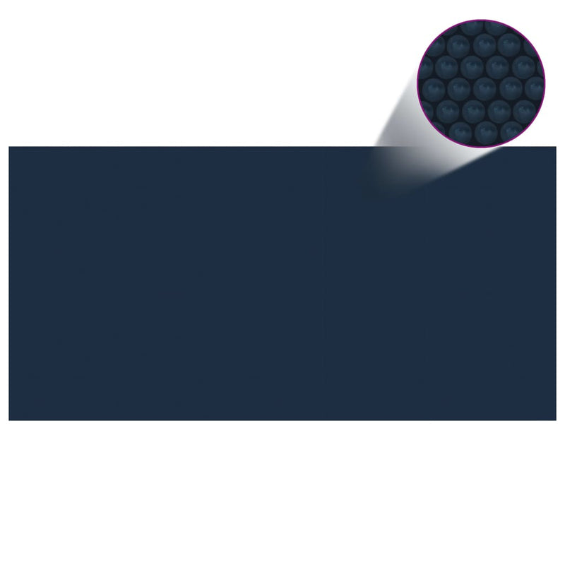 Load image into Gallery viewer, VidaXL Zwembadfolie solar drijvend 1000x500 cm PE zwart en blauw