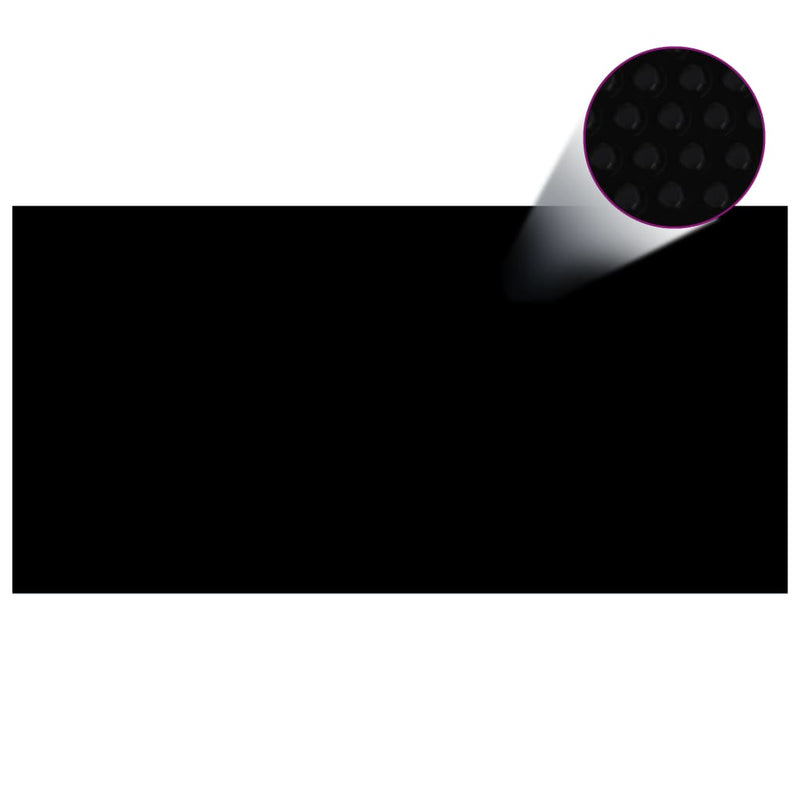 Load image into Gallery viewer, VidaXL Zwembadfolie solar drijvend 1200x600 cm PE zwart en blauw