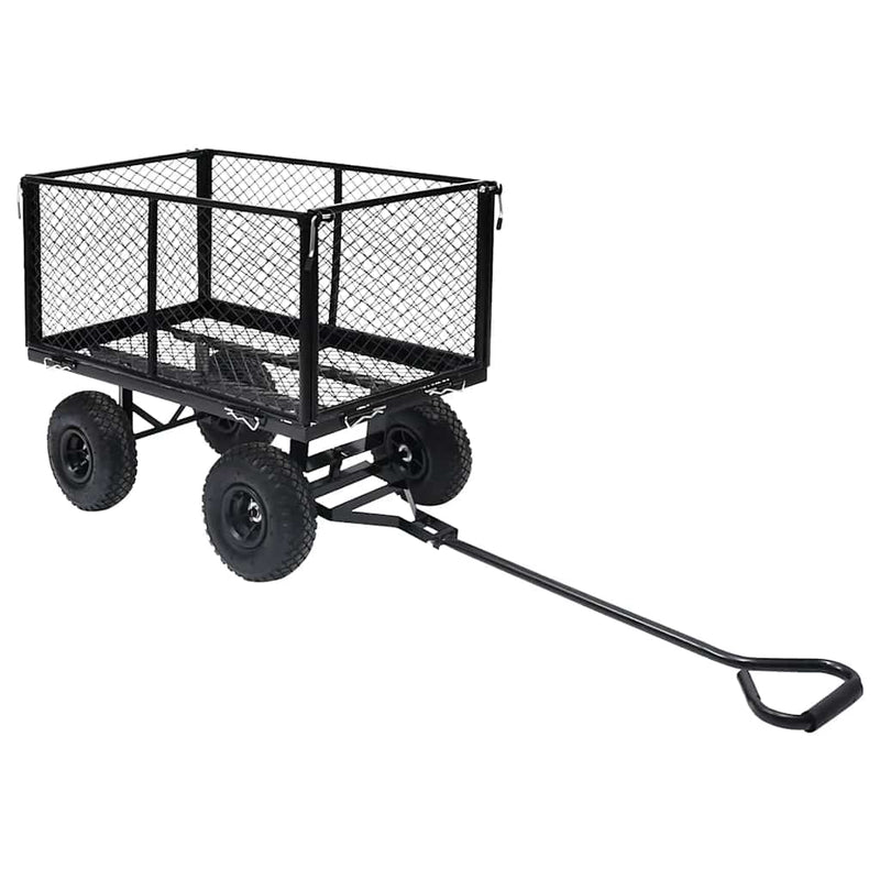 Laden Sie das Bild in Galerie -Viewer, Vidaxl tuinwagen 350 kg zwart