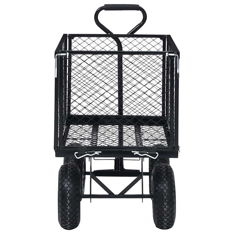 Laden Sie das Bild in Galerie -Viewer, Vidaxl tuinwagen 350 kg zwart
