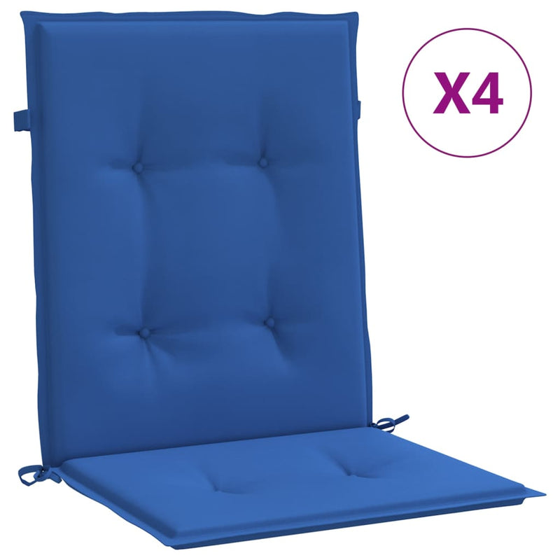 Load image into Gallery viewer, Vidaxl tuinstoelkussens 4 st 100x50x3 cm oxford stof koningsblauw