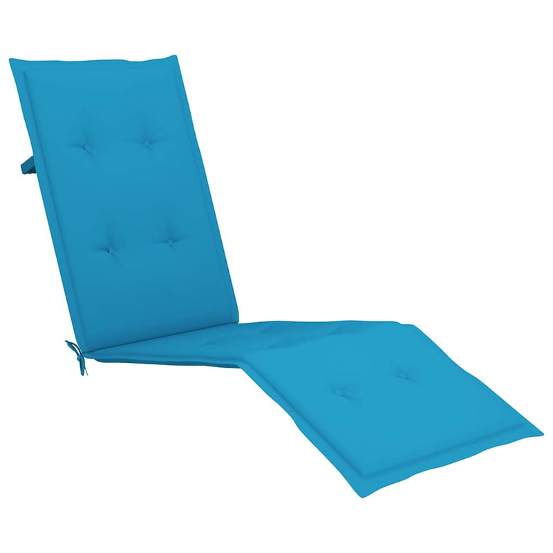 Load image into Gallery viewer, Vidaxl terrasstoelkussen (75+105)x50x4 cm blauw