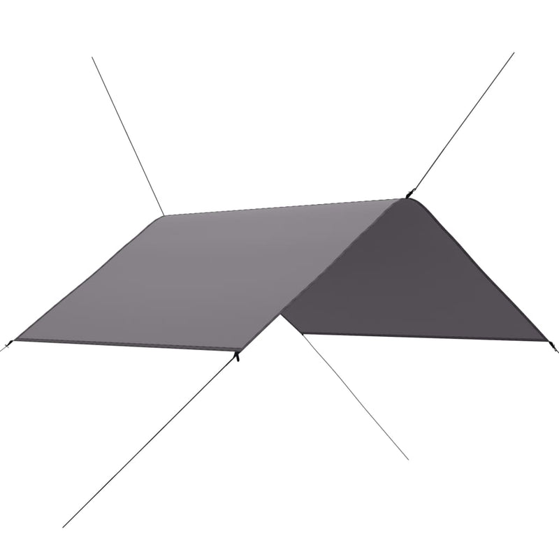 Load image into Gallery viewer, VidaXL Afdekzeil 3x2,85 m grijs