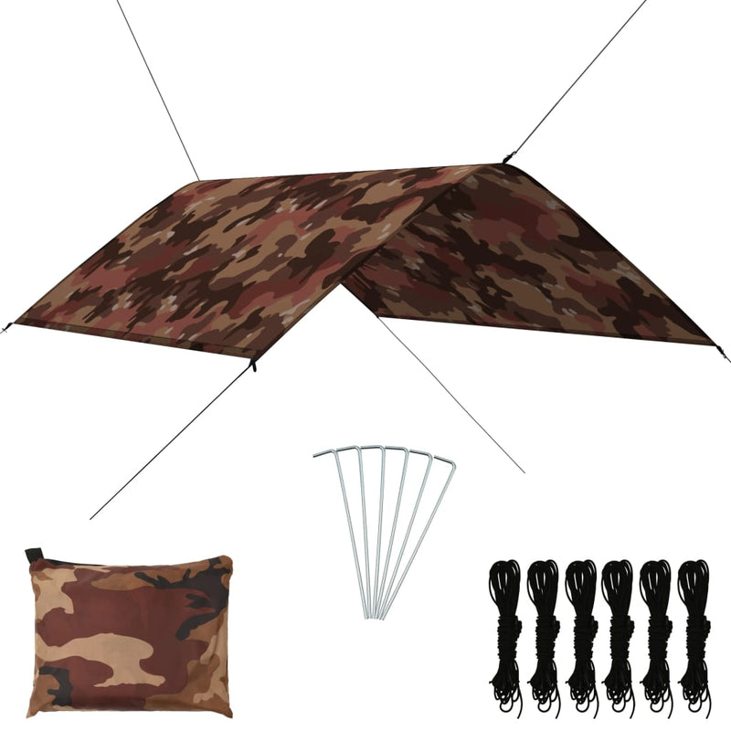 Load image into Gallery viewer, VidaXL Afdekzeil 3x2 m camouflage