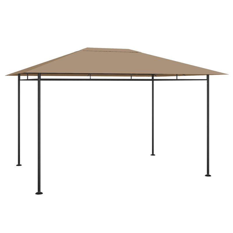 Cargue la imagen en el visor de la galería, Vidaxl prieel 180 g m² 384x281x270 cm taupe