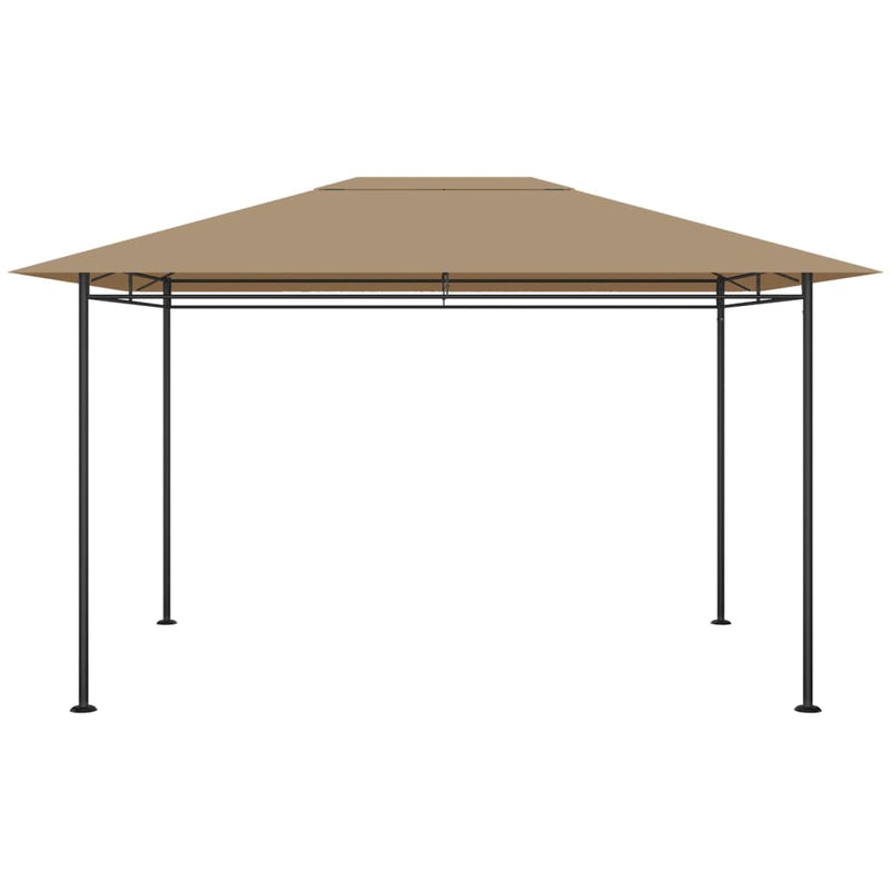 Cargue la imagen en el visor de la galería, Vidaxl prieel 180 g m² 384x281x270 cm taupe
