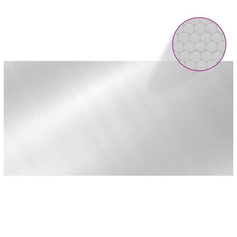 Chargez l'image dans la visionneuse de la galerie, VidaXL Zwembadfolie solar drijvend rechthoekig 10x5 m PE zilverkleurig