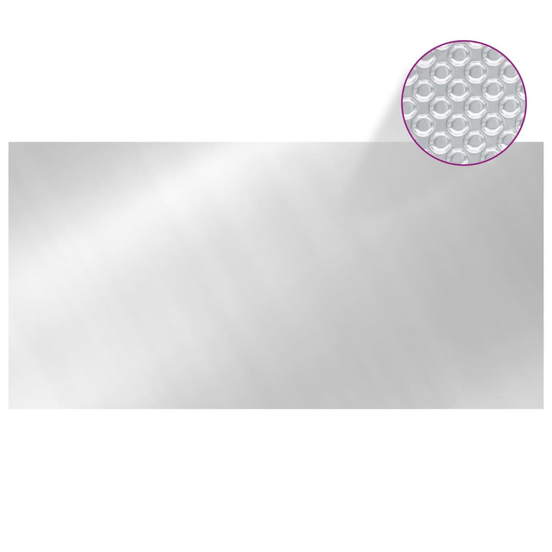 Load image into Gallery viewer, Vidaxl zwembadhoes 549x274 cm pe zilverkleurig