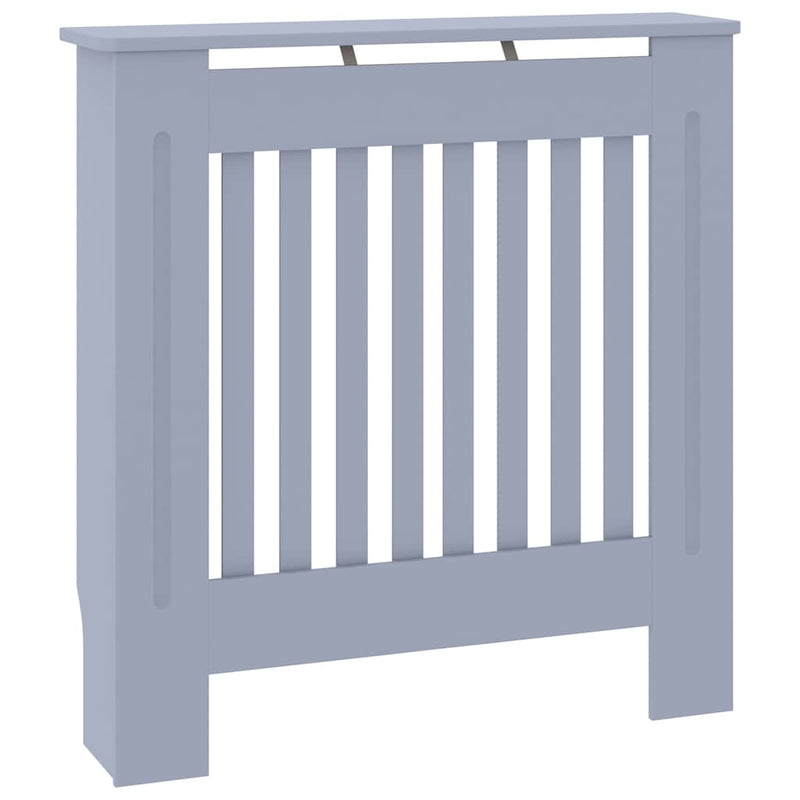 Load image into Gallery viewer, Vidaxl radiatorombouw 78 cm mdf grijs