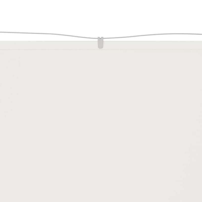 Load image into Gallery viewer, Vidaxl luifel verticaal 100x270 cm oxford stof wit