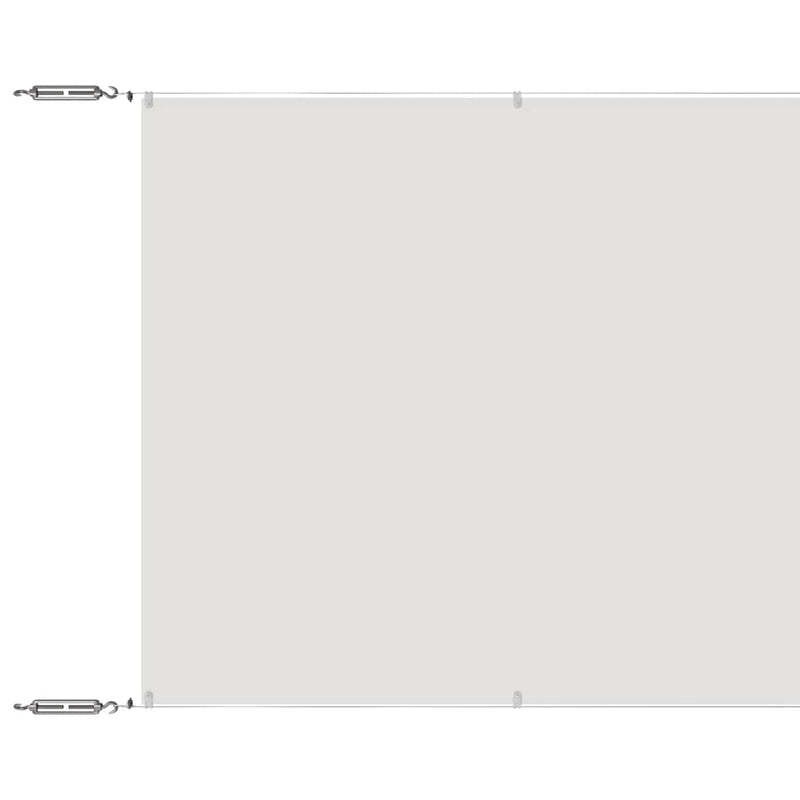 Load image into Gallery viewer, Vidaxl luifel verticaal 100x1200 cm oxford stof wit