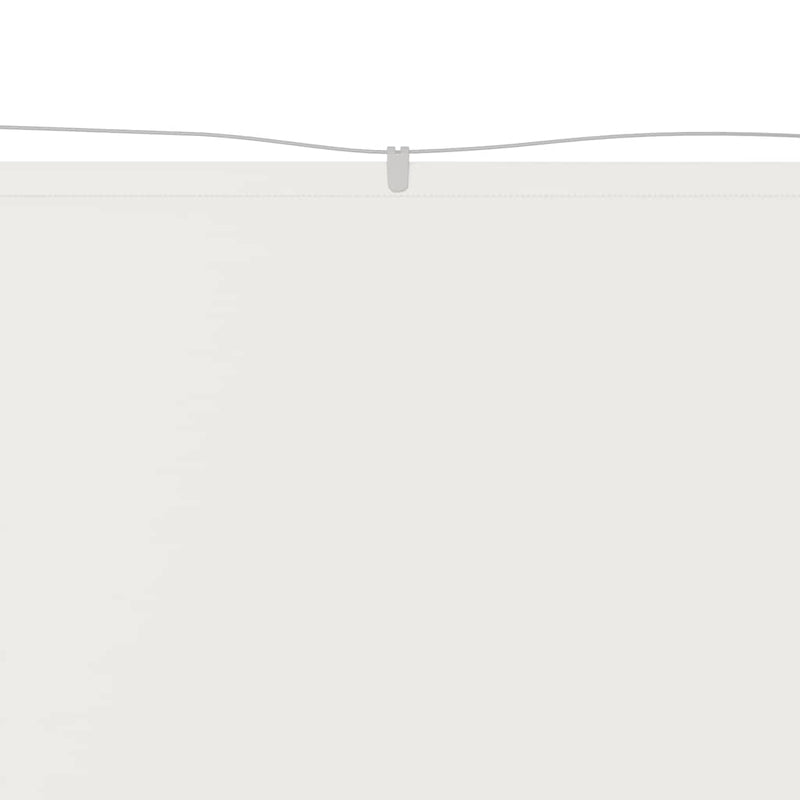 Load image into Gallery viewer, Vidaxl luifel verticaal 100x1200 cm oxford stof wit