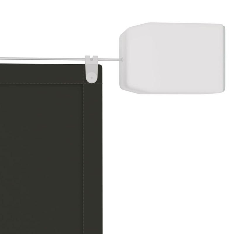 Load image into Gallery viewer, VidaXL Luifel verticaal 100x270 cm oxford stof antracietkleurig