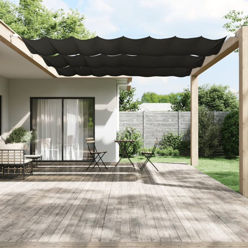 Load image into Gallery viewer, Vidaxl luifel verticaal 140x360 cm oxford stof antracietkleurig