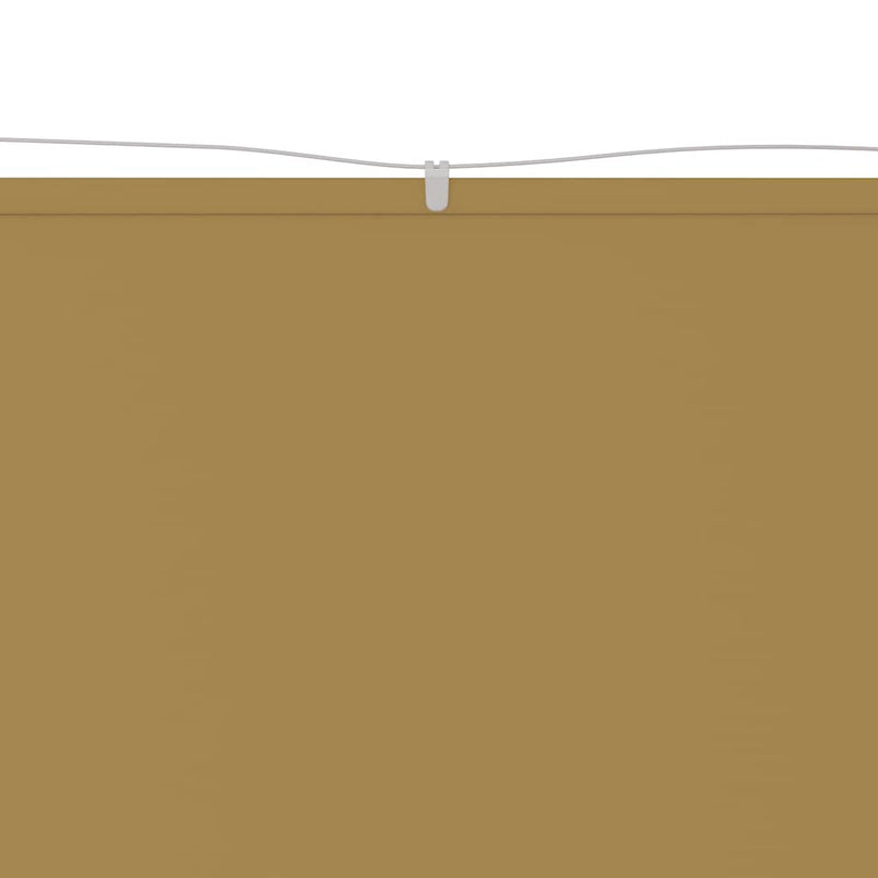 Load image into Gallery viewer, Vidaxl luifel verticaal 60x800 cm oxford stof beige
